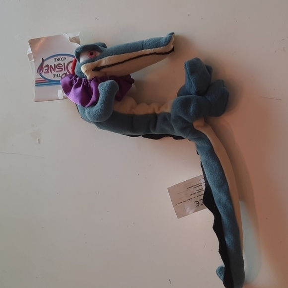 Disney Store Alligator Fantasia bean bag new with tags - Picture 1 of 6